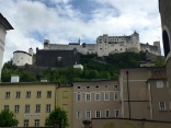Hohensalzburg Castle towers over the city