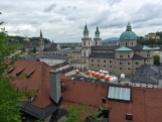 The view from Hohensalzburg Castle