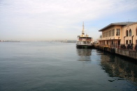 The ferry terminal, on our way to the Golden Horn