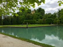 The gardens outside of the palace