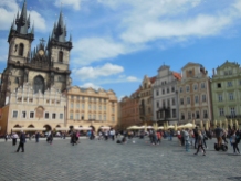 Beautiful downtown Prague